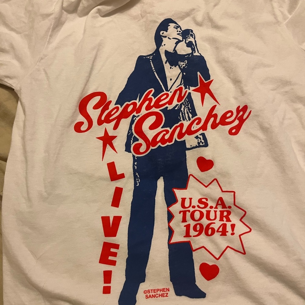 Stephen Sanchez Tour Tshirt